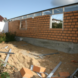 Agrandissement terrasse pour espace de jeu pour enfants Monteux